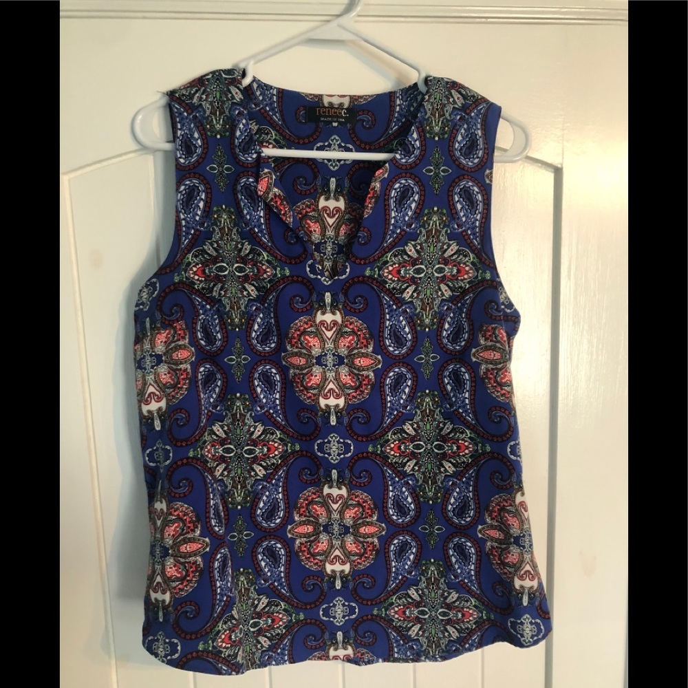 Stitchfix Renee C Sleeveless blouse medium